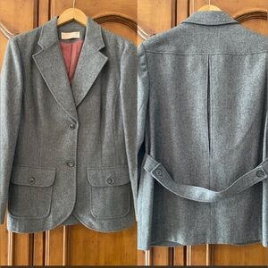 Vintage Womans Pendleton Jacket Coat Size 16 100% Virgin Wool Made in the USA